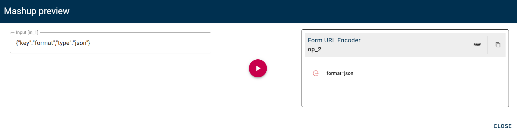 formUrlEncPreview